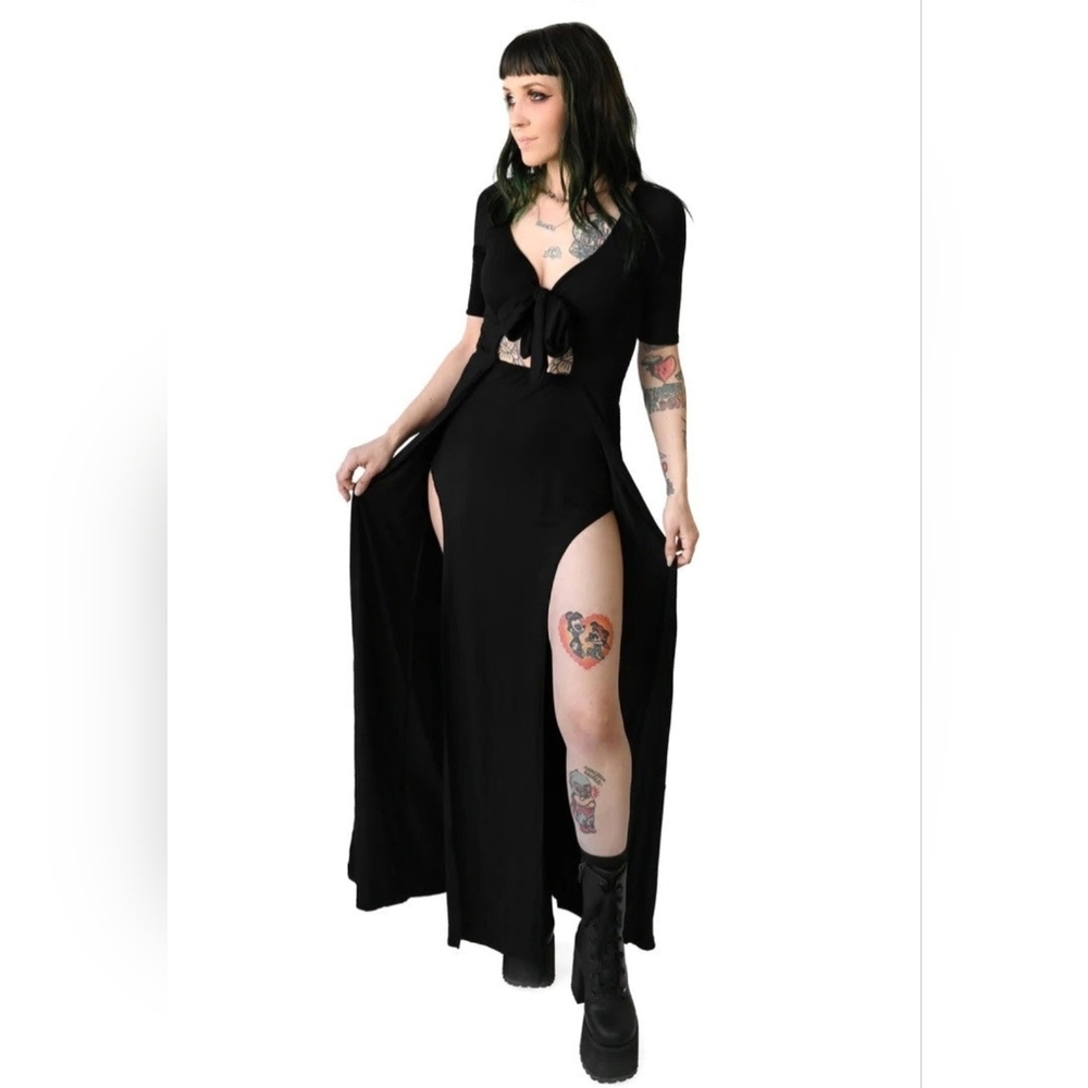 Foxblood Marcie Maxi Dress (M)